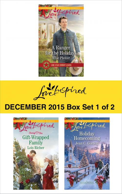 Cover of the book Love Inspired December 2015 - Box Set 1 of 2 by Allie Pleiter, Lois Richer, Jean C. Gordon, Harlequin
