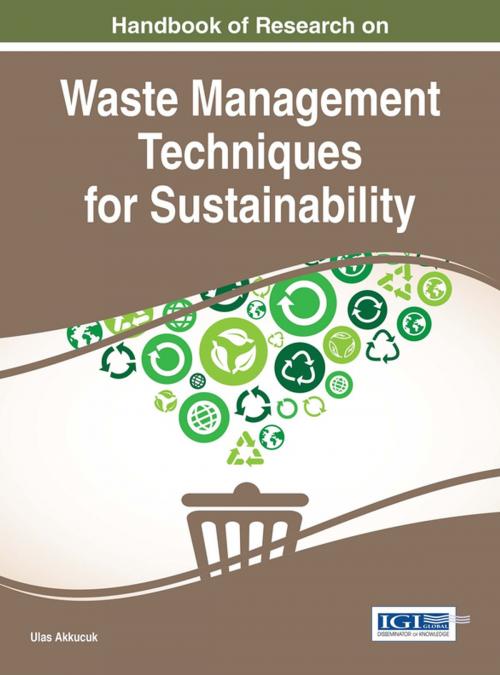 Cover of the book Handbook of Research on Waste Management Techniques for Sustainability by , IGI Global