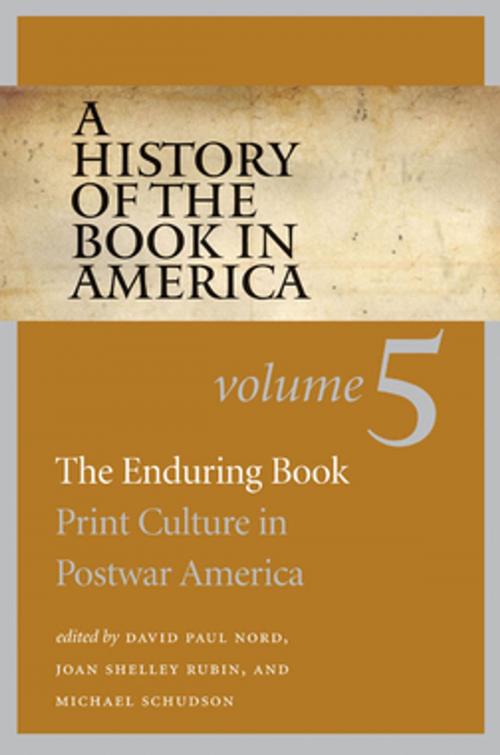 Cover of the book A History of the Book in America by , The University of North Carolina Press
