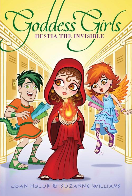 Cover of the book Hestia the Invisible by Joan Holub, Suzanne Williams, Aladdin