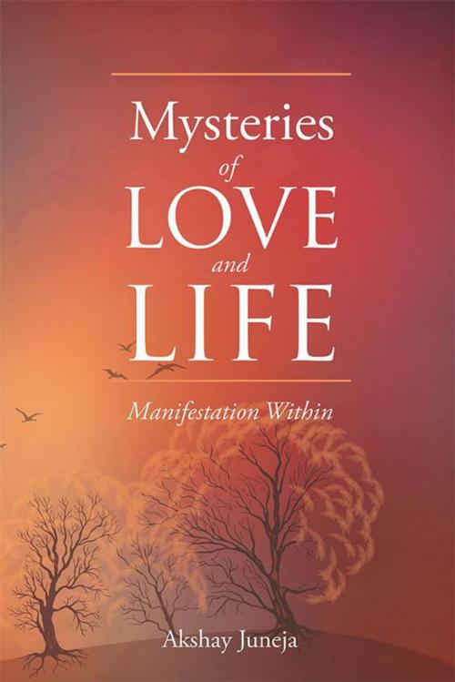 Cover of the book Mysteries of Love and Life by Akshay Juneja, Partridge Publishing India