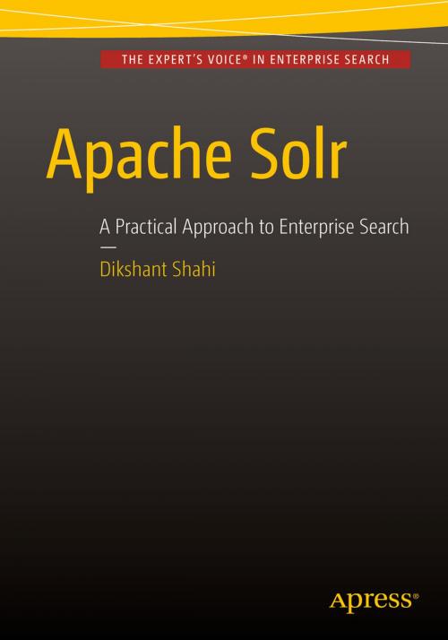 Cover of the book Apache Solr by Dikshant Shahi, Apress