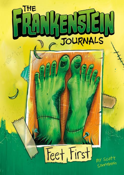 Cover of the book The Frankenstein Journals: Feet First by Scott Sonneborn, Capstone