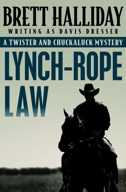 Cover of the book Lynch-Rope Law by Brett Halliday, Open Road Media