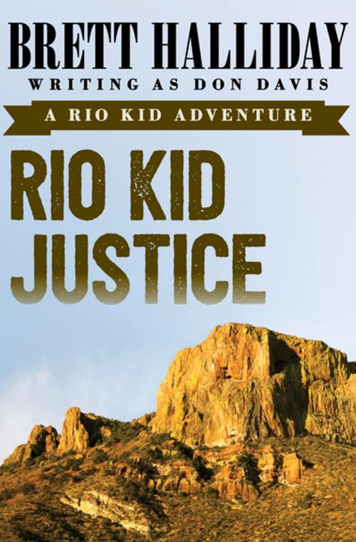 Cover of the book Rio Kid Justice by Brett Halliday, Open Road Media