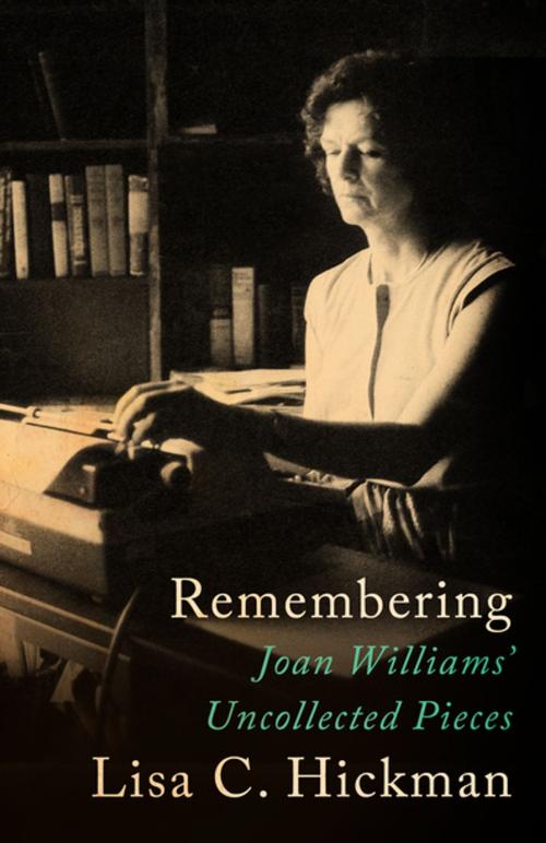 Cover of the book Remembering by Joan Williams, Open Road Distribution