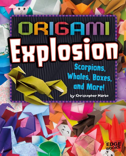 Cover of the book Origami Explosion by Christopher Harbo, Capstone