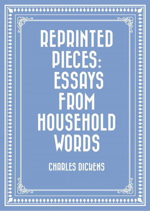 Cover of the book Reprinted Pieces: Essays from Household Words by Charles Dickens, Krill Press