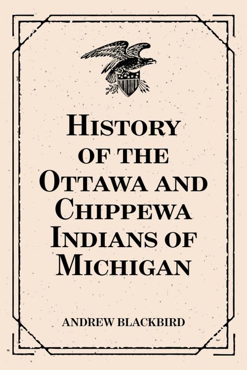 Cover of the book History of the Ottawa and Chippewa Indians of Michigan by Andrew Blackbird, Krill Press