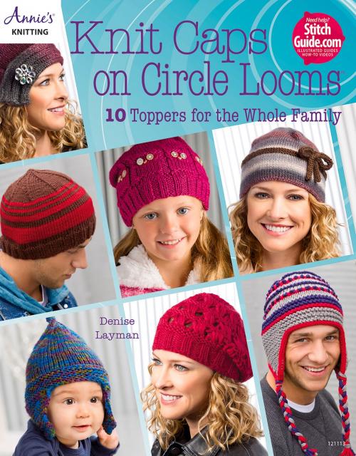 Cover of the book Knit Caps on Circle Looms by Denise Layman, Annie's