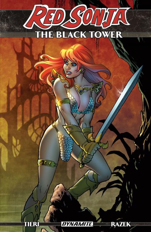 Cover of the book Red Sonja: Black Tower by Frank Tieri, Dynamite Entertainment