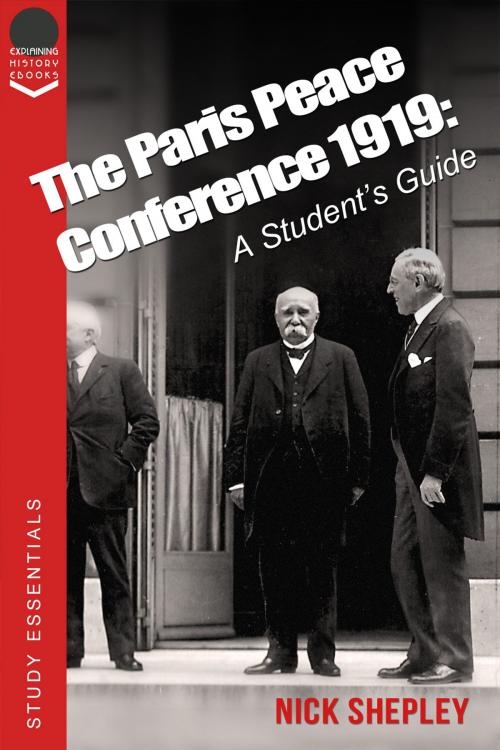 Cover of the book The Paris Peace Conference 1919 by Nick Shepley, Andrews UK