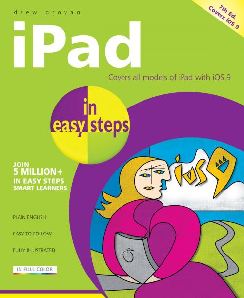 Cover of the book iPad in easy steps, 7th edition by Drew Provan, In Easy Steps Limited