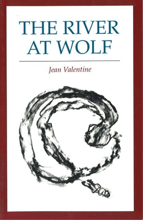 Cover of the book The River at Wolf by Jean Valentine, Alice James Books