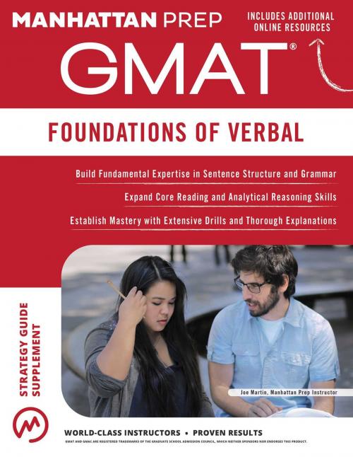 Cover of the book GMAT Foundations of Verbal by Manhattan Prep, Manhattan Prep Publishing