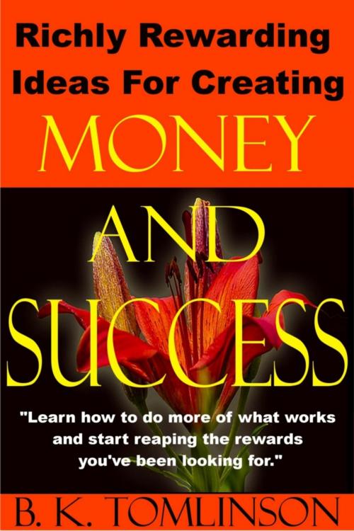 Cover of the book Richly Rewarding Ideas For Creating Money And Success by B K Tomlinson, B K Tomlinson