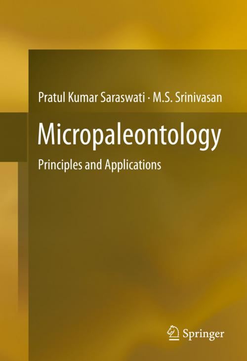 Cover of the book Micropaleontology by Pratul Kumar Saraswati, M.S. Srinivasan, Springer International Publishing