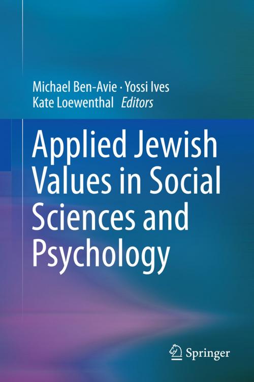 Cover of the book Applied Jewish Values in Social Sciences and Psychology by , Springer International Publishing