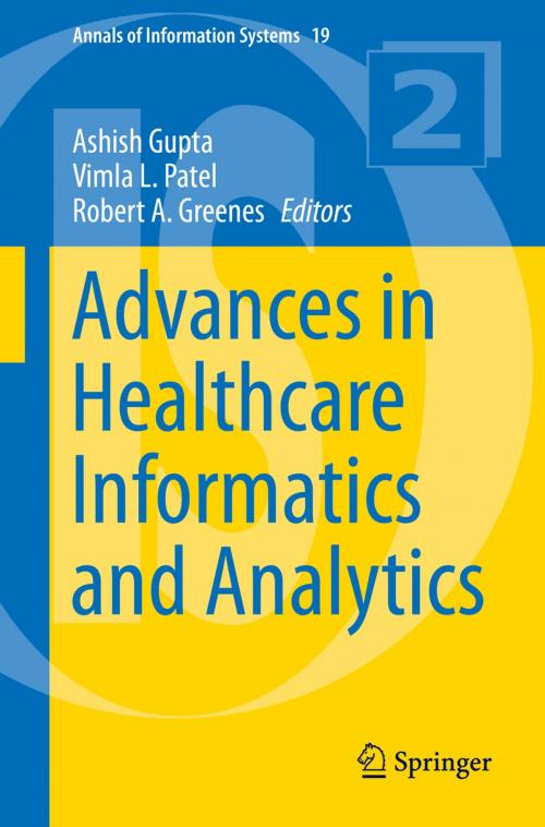 Cover of the book Advances in Healthcare Informatics and Analytics by , Springer International Publishing