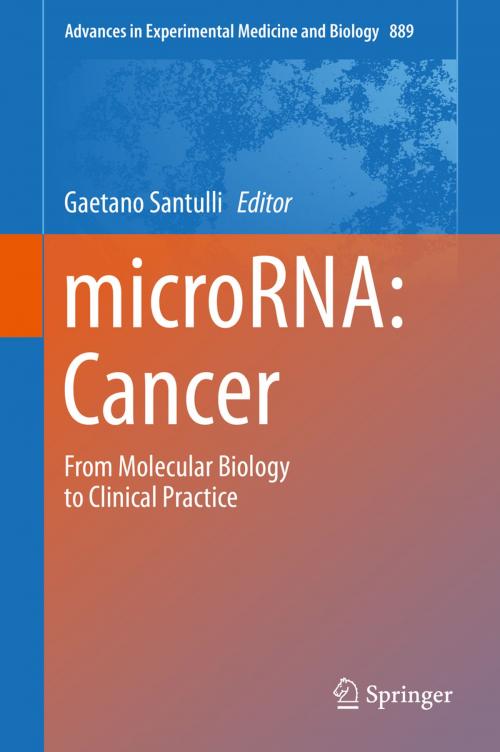 Cover of the book microRNA: Cancer by , Springer International Publishing