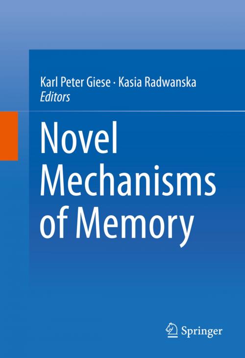 Cover of the book Novel Mechanisms of Memory by , Springer International Publishing