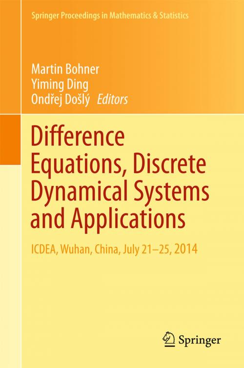 Cover of the book Difference Equations, Discrete Dynamical Systems and Applications by , Springer International Publishing
