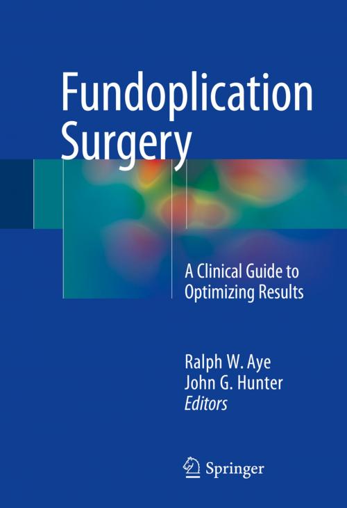 Cover of the book Fundoplication Surgery by , Springer International Publishing