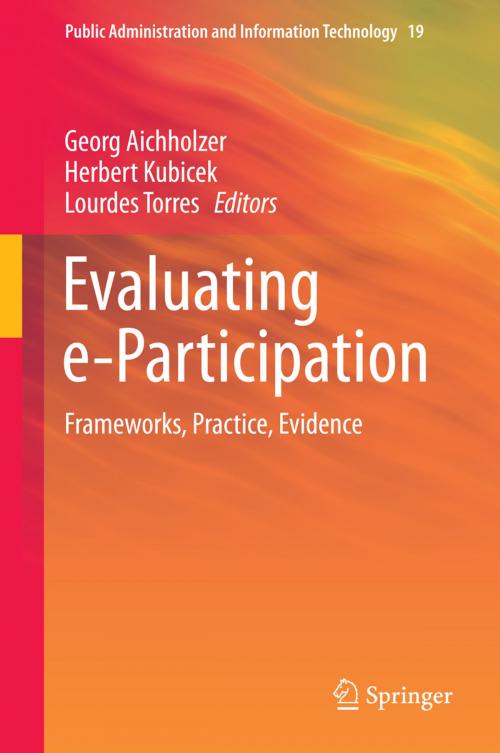 Cover of the book Evaluating e-Participation by , Springer International Publishing