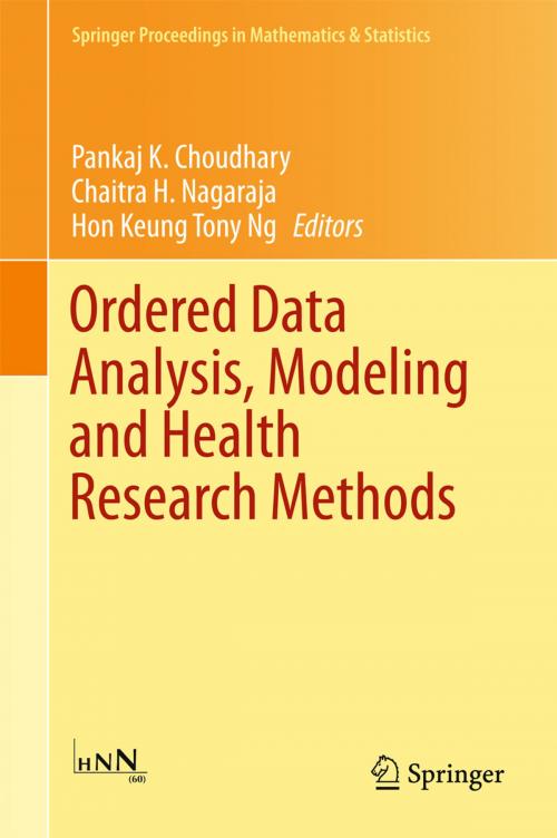 Cover of the book Ordered Data Analysis, Modeling and Health Research Methods by , Springer International Publishing