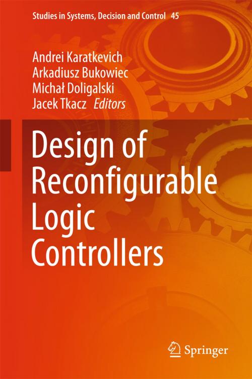 Cover of the book Design of Reconfigurable Logic Controllers by , Springer International Publishing