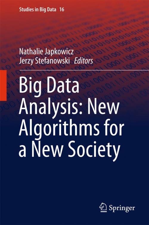 Cover of the book Big Data Analysis: New Algorithms for a New Society by , Springer International Publishing