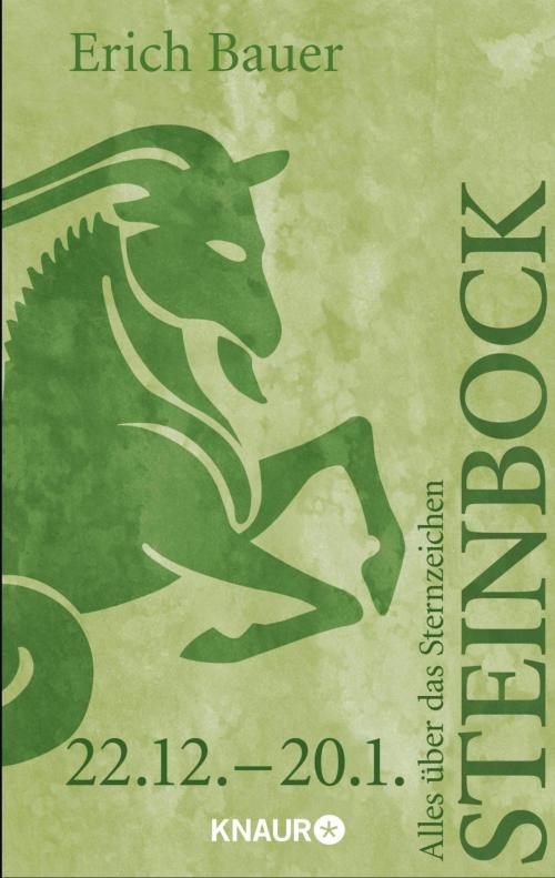 Cover of the book Alles über das Sternzeichen Steinbock by Erich Bauer, Knaur MensSana eBook