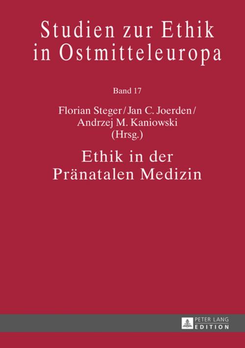 Cover of the book Ethik in der Praenatalen Medizin by , Peter Lang