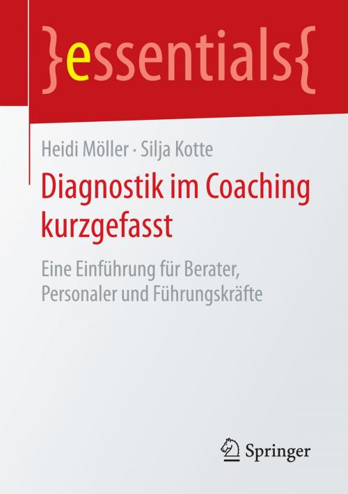 Cover of the book Diagnostik im Coaching kurzgefasst by Heidi Möller, Silja Kotte, Springer Fachmedien Wiesbaden