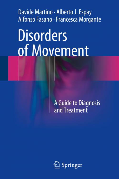 Cover of the book Disorders of Movement by Davide Martino, Alberto J. Espay, Alfonso Fasano, Francesca Morgante, Springer Berlin Heidelberg