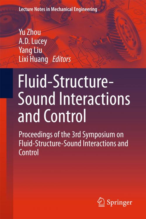 Cover of the book Fluid-Structure-Sound Interactions and Control by , Springer Berlin Heidelberg