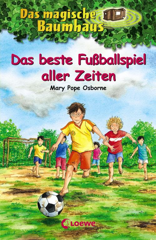 Cover of the book Das magische Baumhaus 50 - Das beste Fußballspiel aller Zeiten by Mary  Pope Osborne, Loewe Verlag