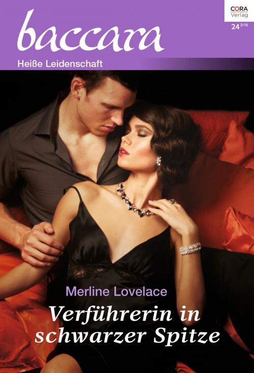 Cover of the book Verführerin in schwarze Spitze by Merline Lovelace, CORA Verlag