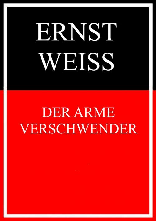 Cover of the book Der arme Verschwender by Ernst Weiß, Books on Demand