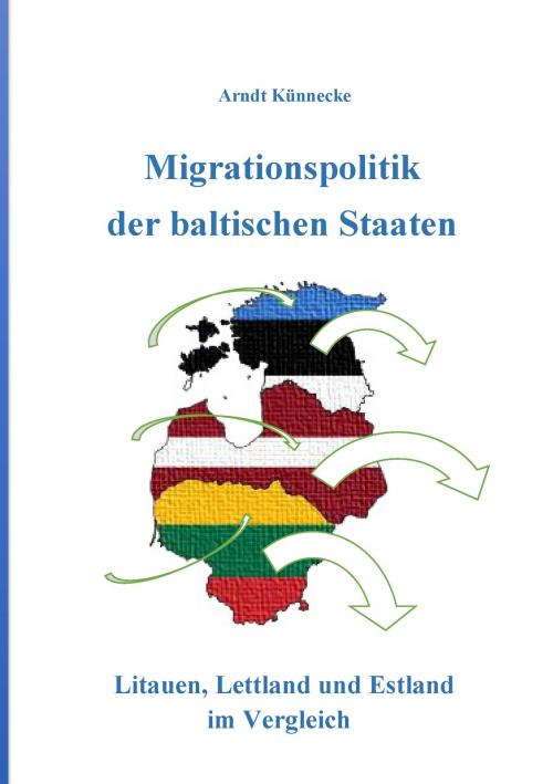 Cover of the book Migrationspolitik der baltischen Staaten by Arndt Künnecke, Books on Demand