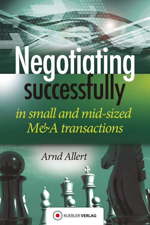 Cover of the book Negotiating successfully by Arnd Allert, Kuebler Verlag