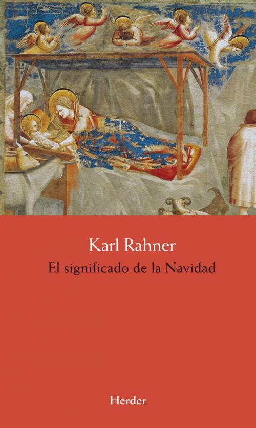Cover of the book El significado de la Navidad by Karl Rahner, Herder Editorial