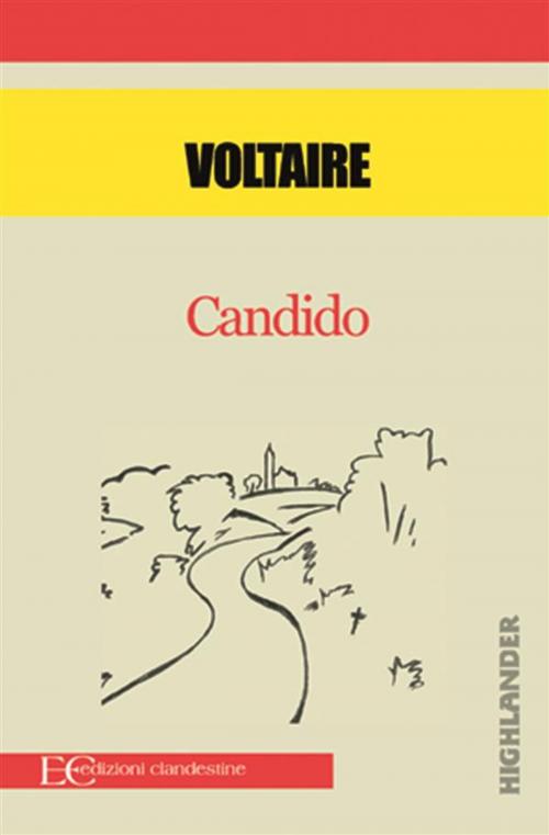 Cover of the book Candido by Voltaire, Edizioni Clandestine