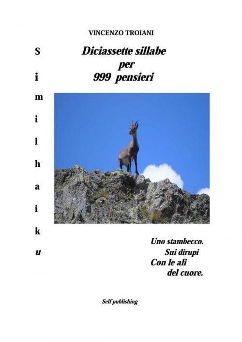 Cover of the book Diciassette sillabe per 999 pensieri by Vincenzo Troiani, Vincenzo Troiani