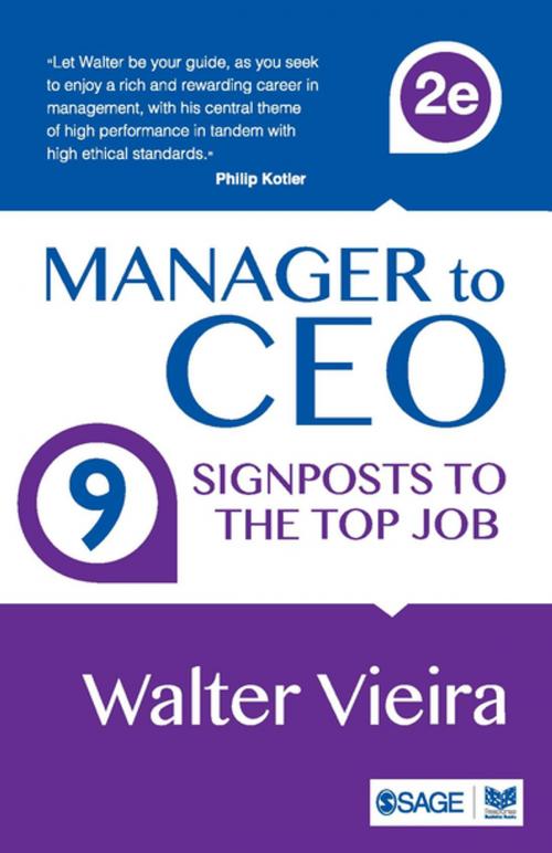 Cover of the book Manager to CEO by Walter Vieira, SAGE Publications