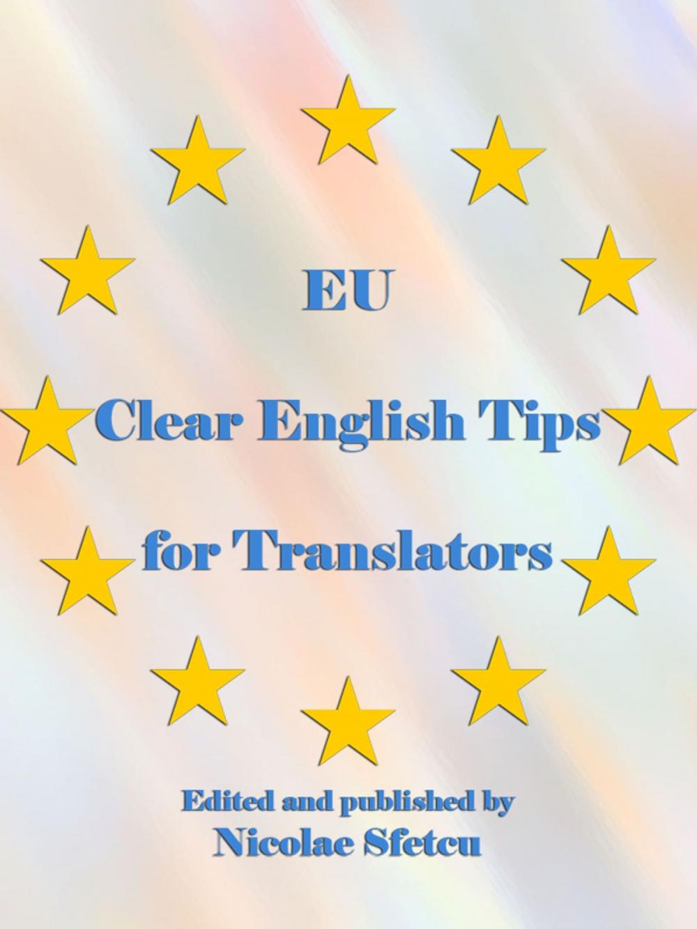 Big bigCover of EU Clear English Tips for Translators