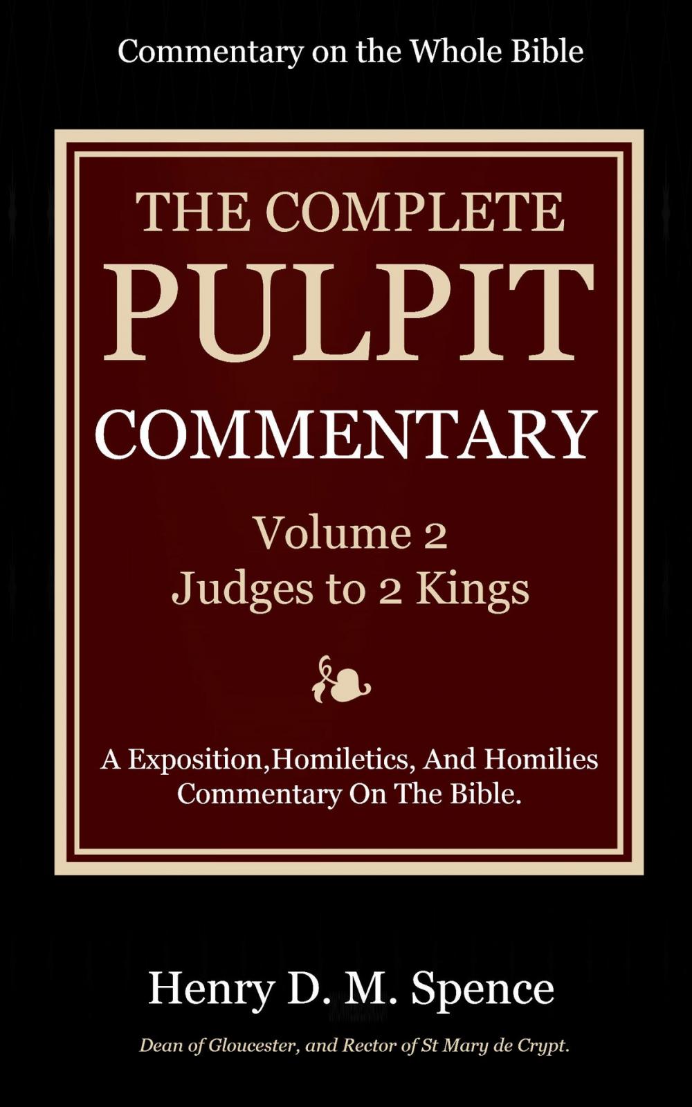 Big bigCover of The Pulpit Commentary, Volume 2