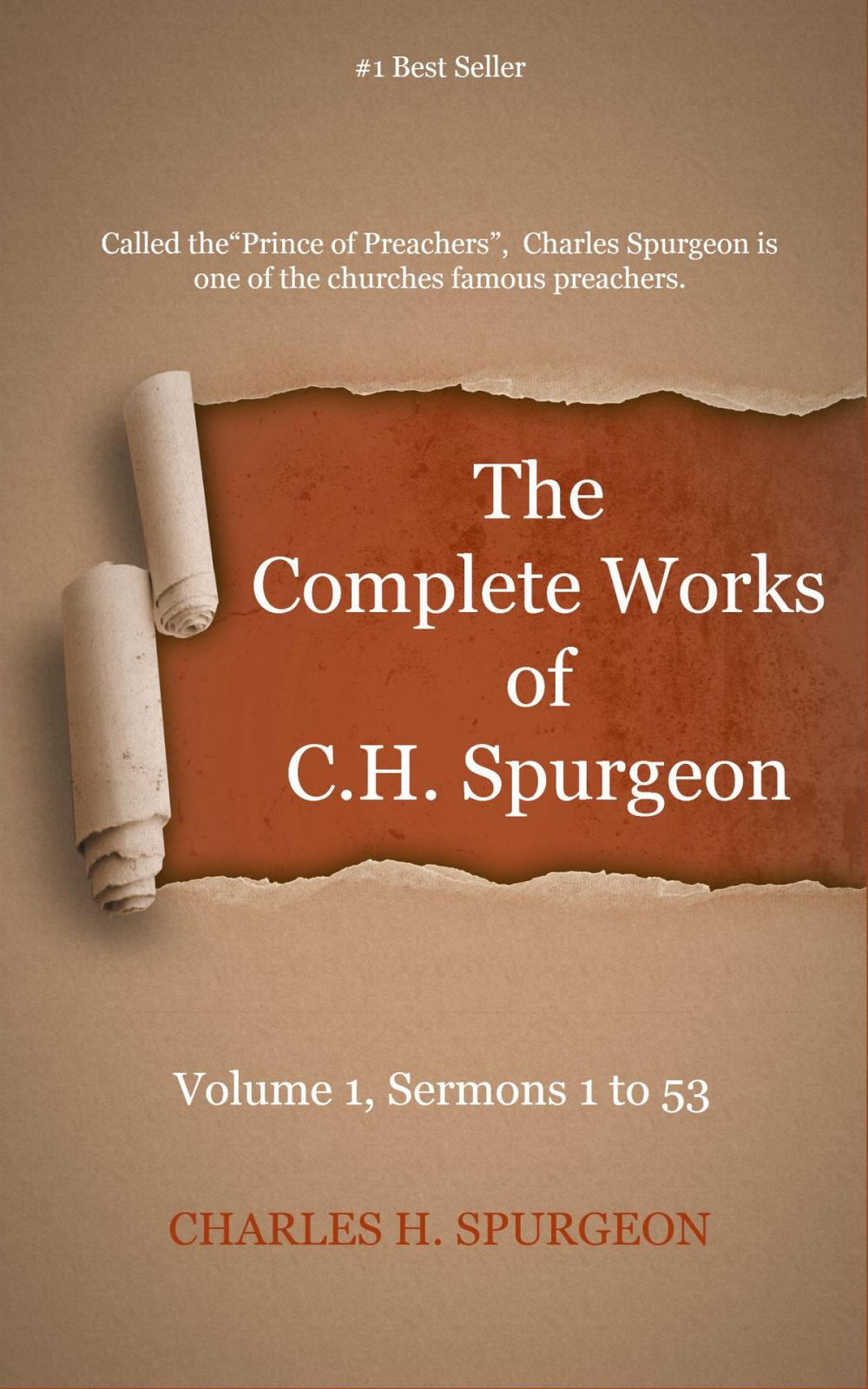 Big bigCover of The Complete Works of C. H. Spurgeon, Volume 1