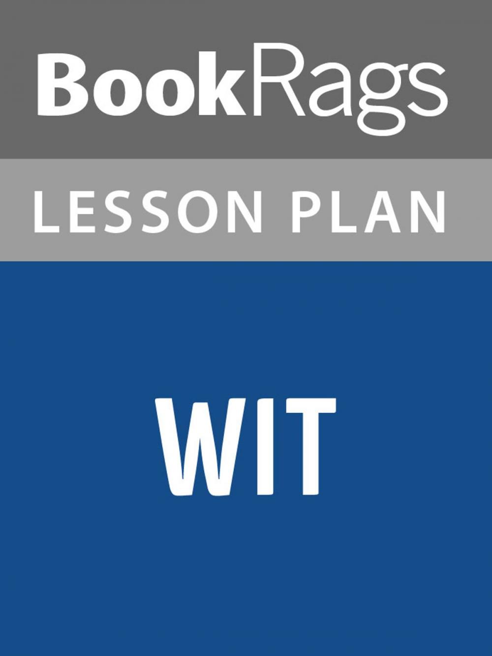 Big bigCover of Wit Lesson Plans