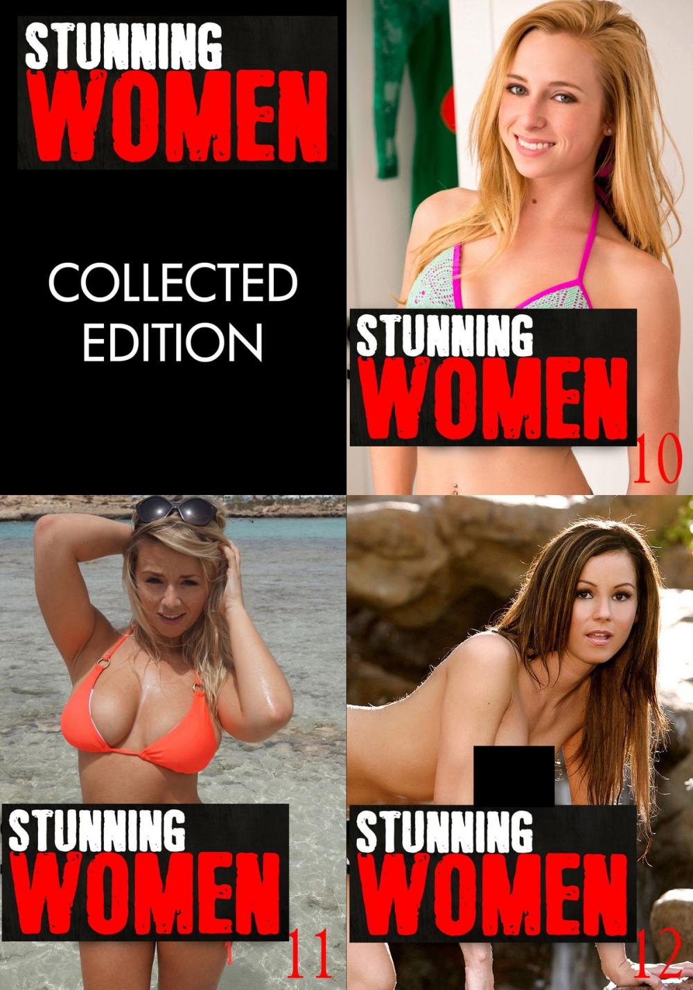Big bigCover of Stunning Women - A sexy photo book Volumes 10, 11 and 12